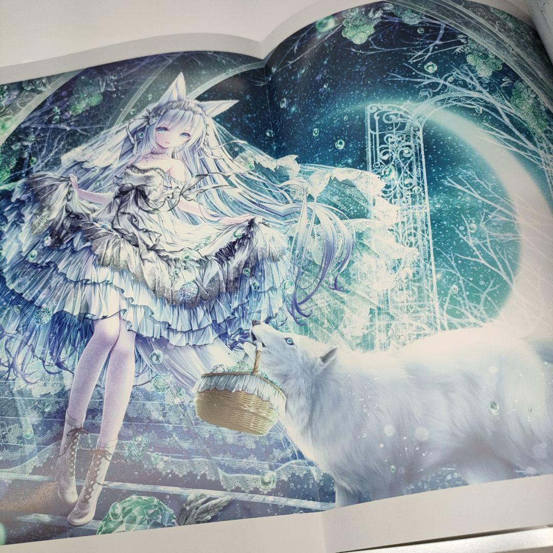 美品 てぃんくるイラストレーションズ恋夜茶会 特典☆ホロカード・クリアポスター