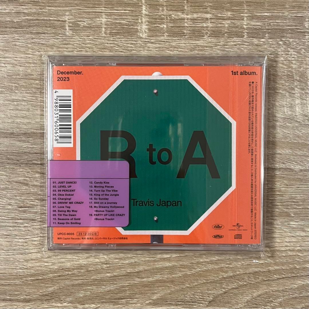 TravisJapan Road to A 1st アルバム