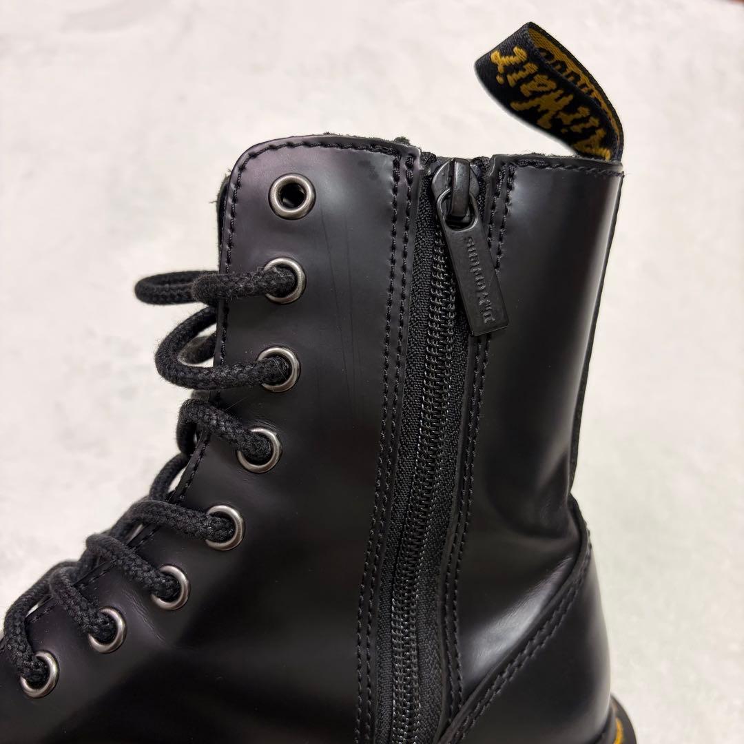 ドクターマーチン JADON 厚底 8ホール ブーツ ブラック UK3