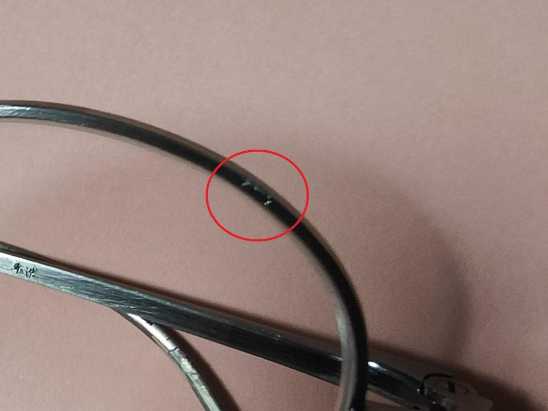 井戸多美男作 / T-416 ATS / T416 アンティークシルバー金子眼鏡