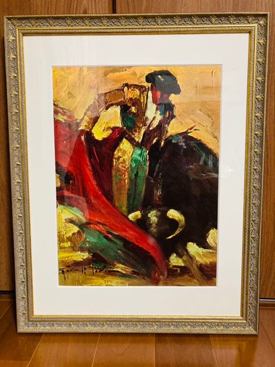 【レオニード・アフレモフ風】油絵 闘牛士 男性