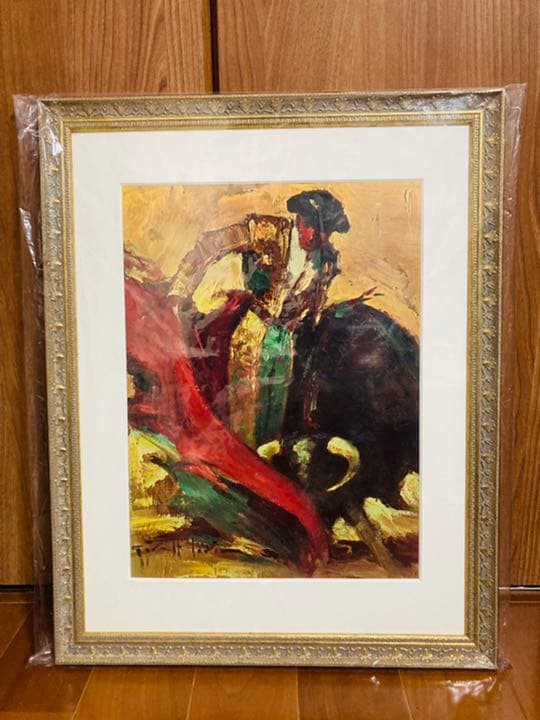 【レオニード・アフレモフ風】油絵 闘牛士 男性