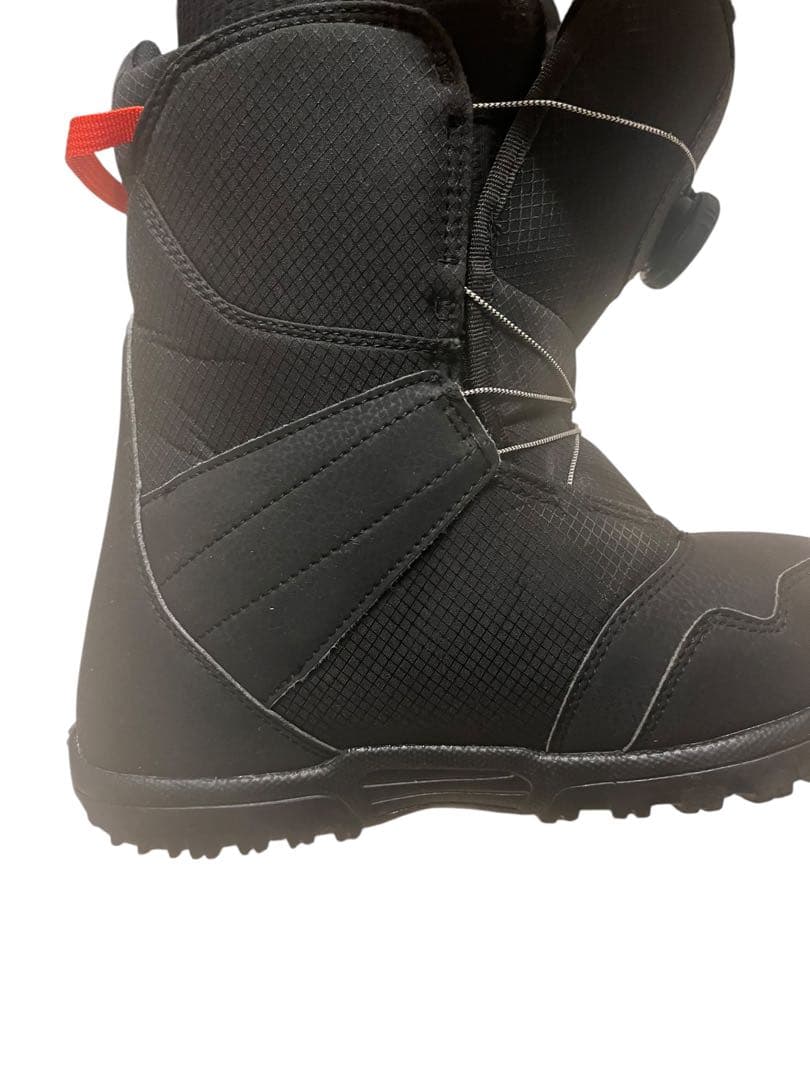 子ども用スノーボードブーツ BOAシステム ブラック２４㌢