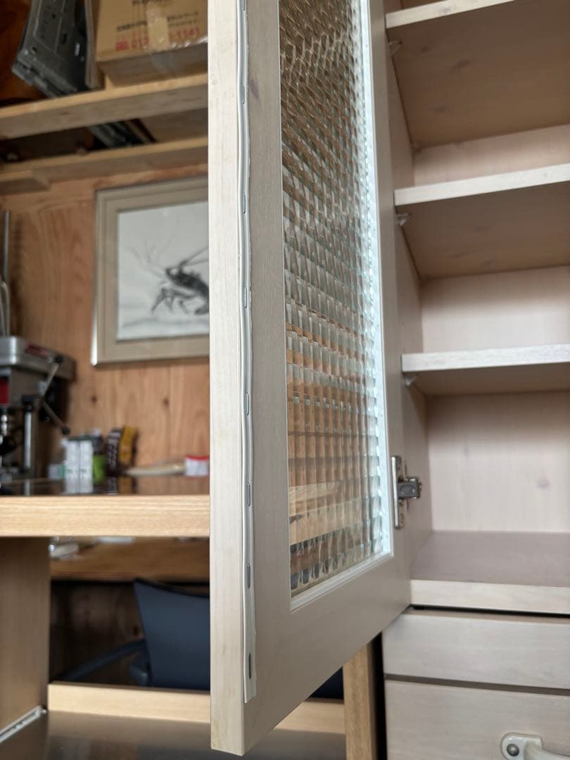 Selena ※ 国産 ユーアイ製 スリム食器棚、おしゃれ、幅60cm