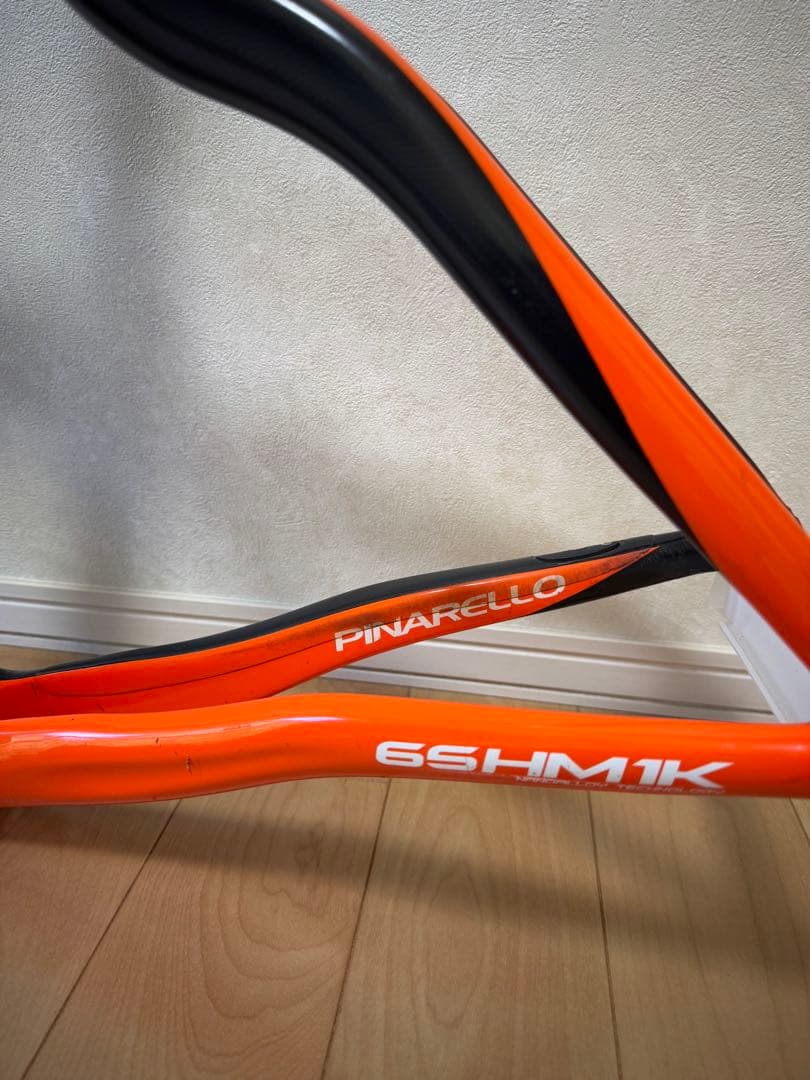 PINARELLO DOGMA 65.1フレーム ブラック/オレンジ