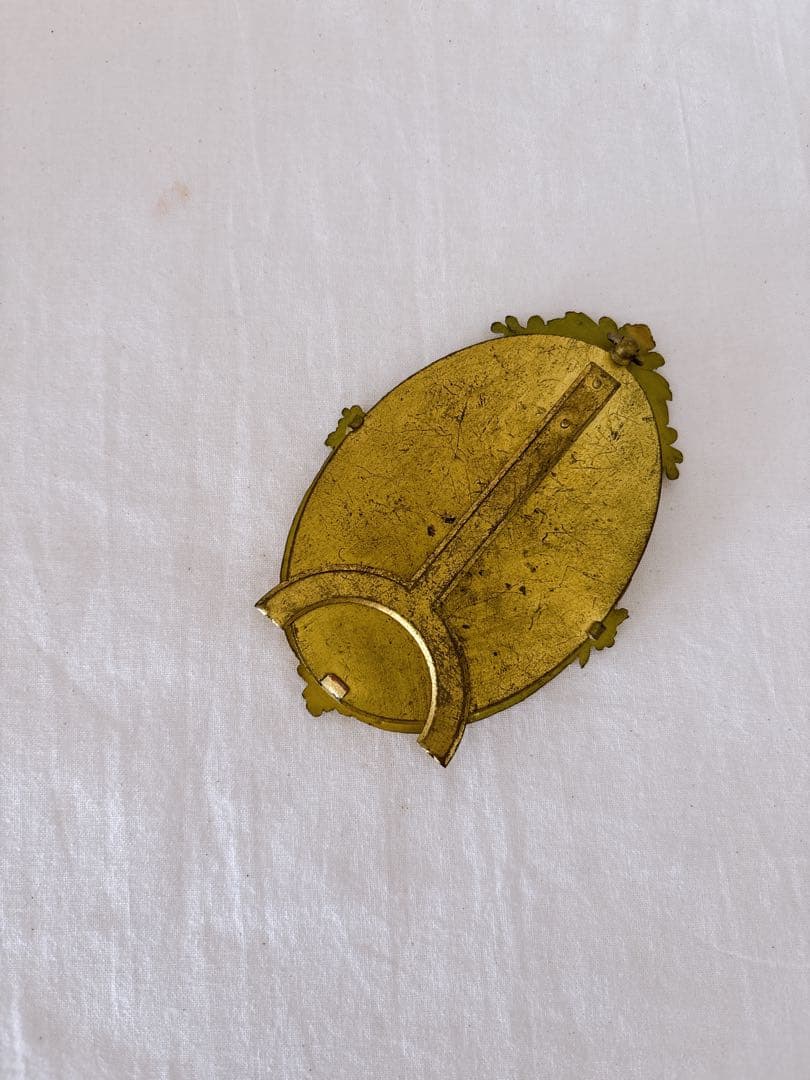 【さゆり さま】　フランスアンティーク　真鍮製フォトフレーム・アール・ヌーヴォー