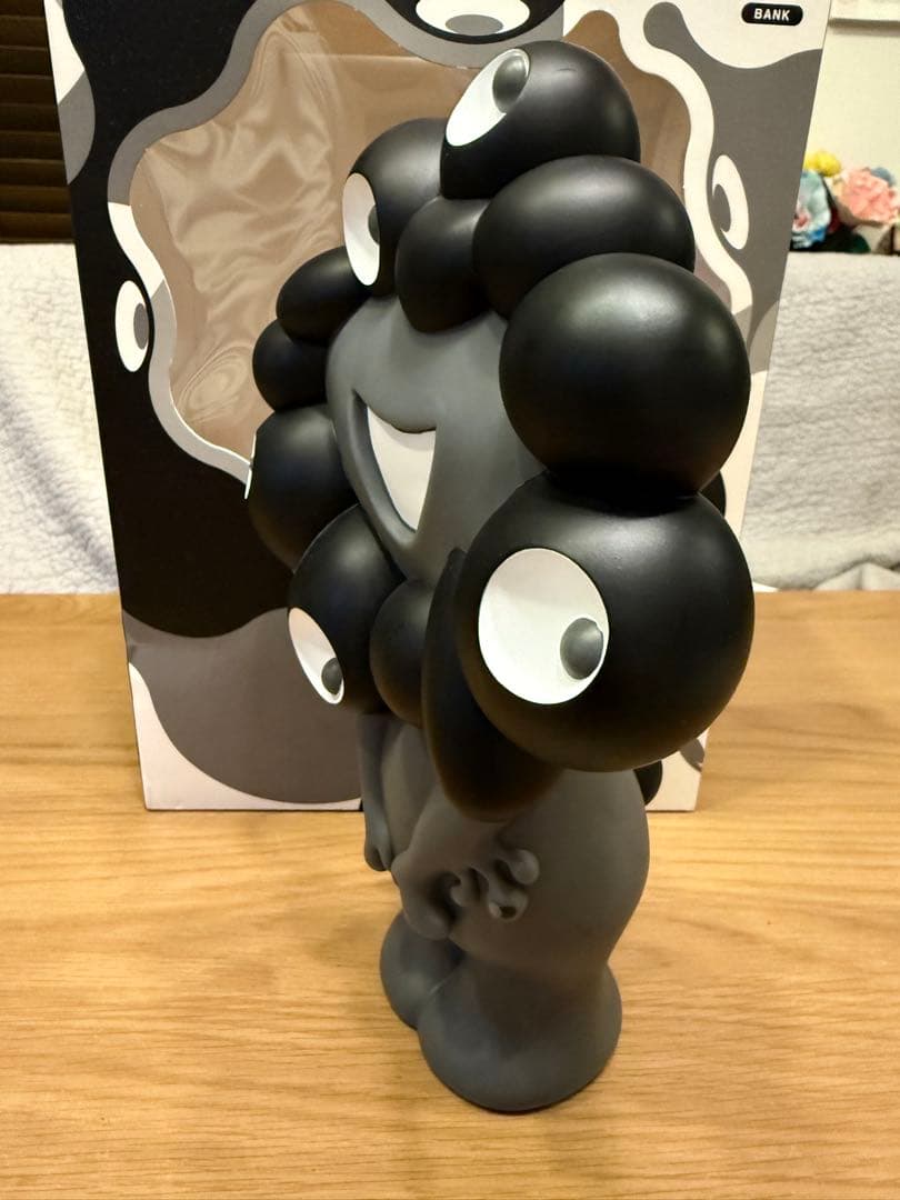 ⭐️ ミャクミャク ソフビ 貯金箱 ⭐️ブラック モノクロ　EXPO2025 万博