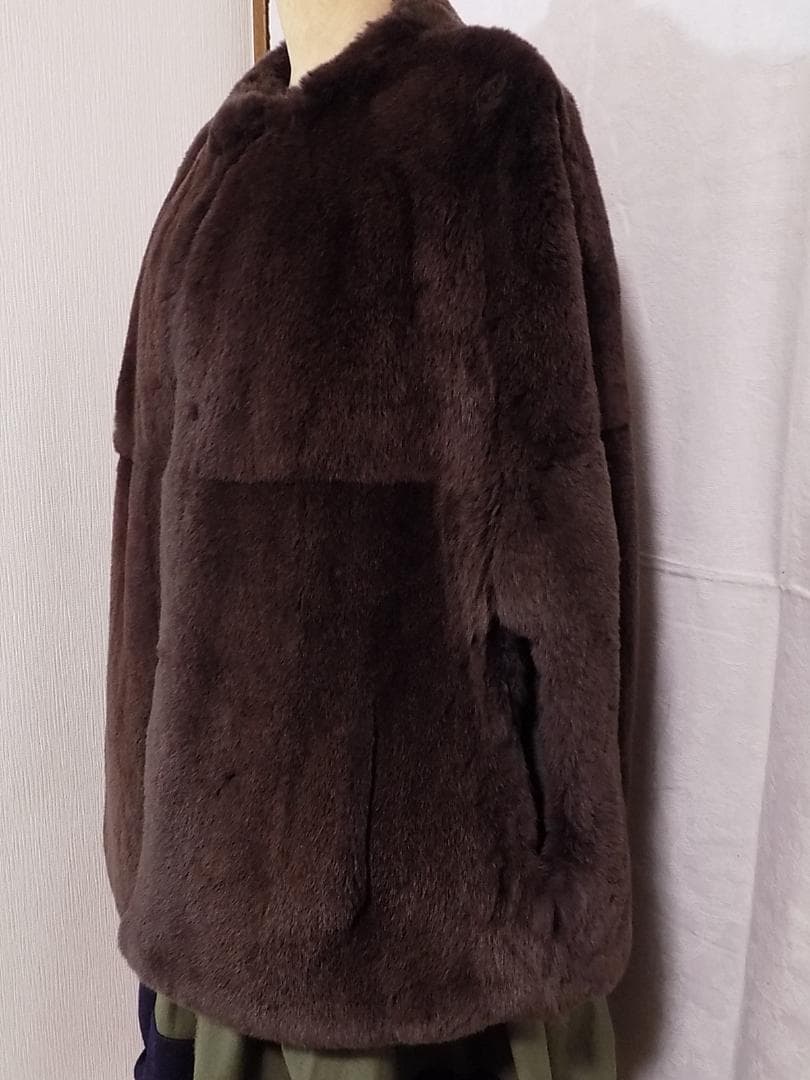 Ines et Marechal ラパンファーケープポンチョ　数回使用フランス製