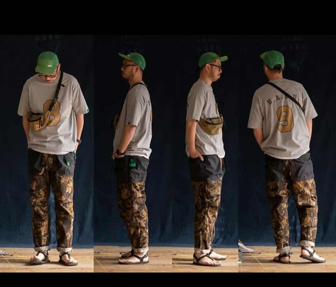 パンツ H.a.k.u. HK-T107 M CHILLOUT TAPERED