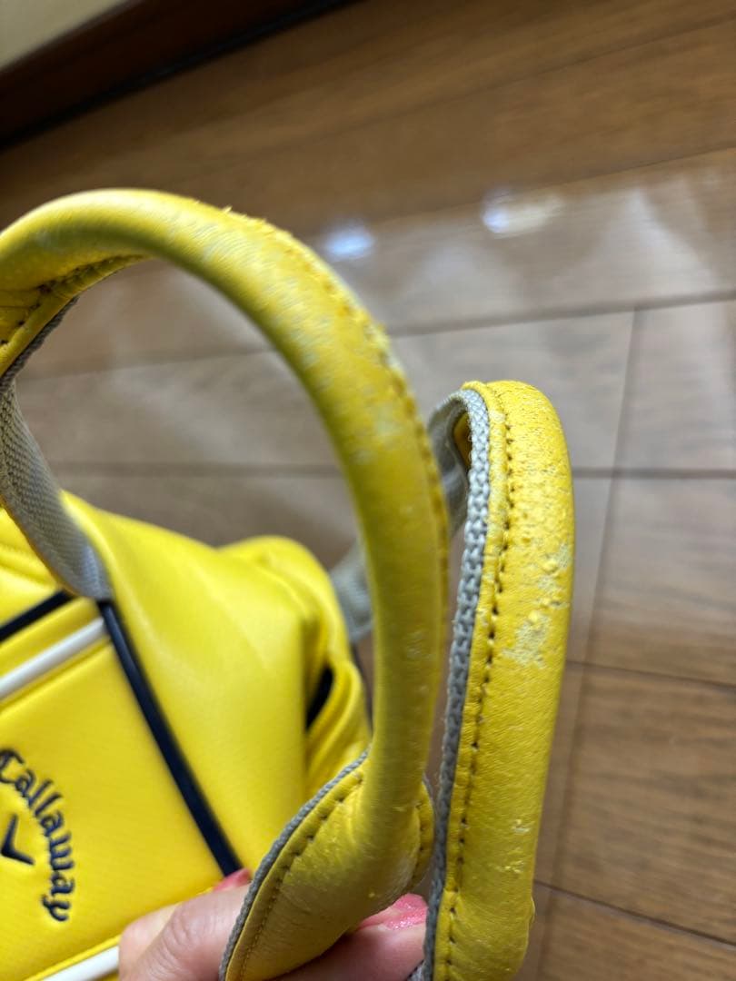 お値下げ❗️Callaway ゴルフバッグセット イエロー