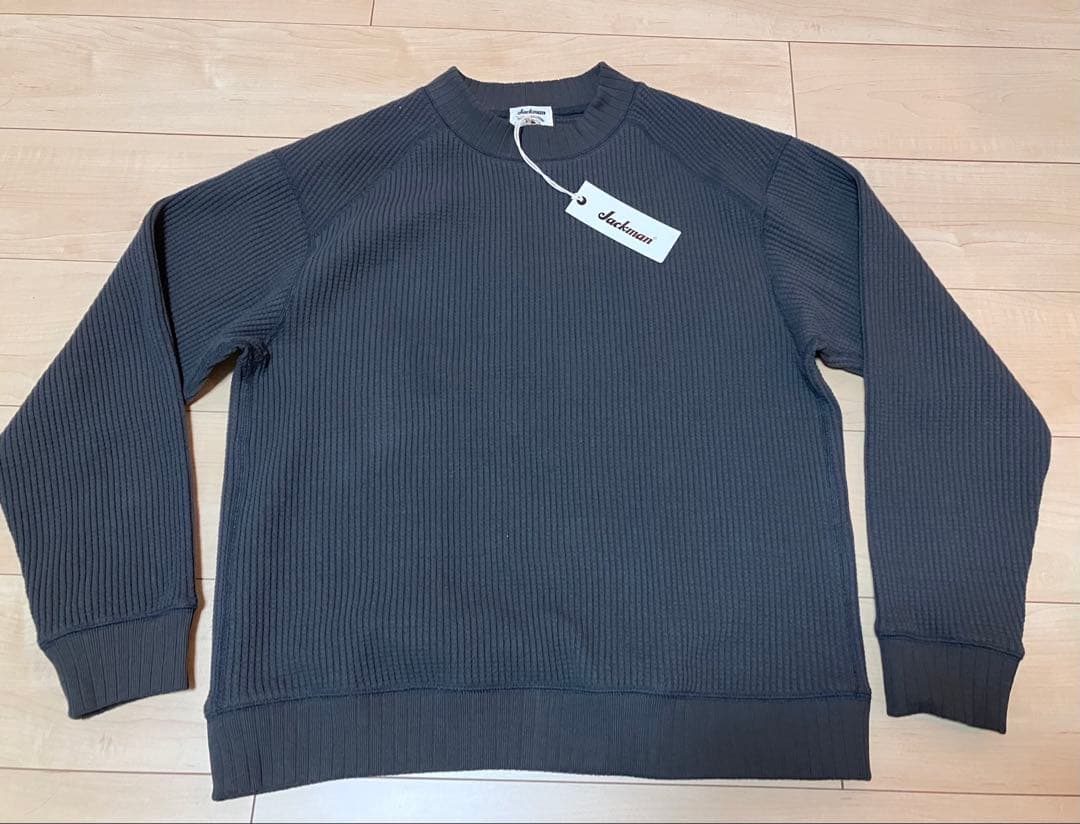 Jackman(ジャックマン)Waffle Midneck ワッフル スミクロ