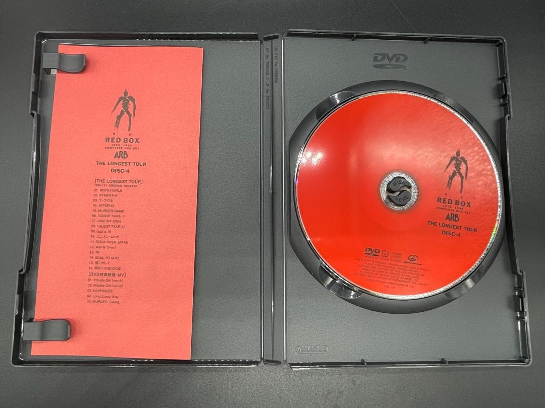 ミュージック ARB RED BOX 1978-1990 COMPLETE DVD SET