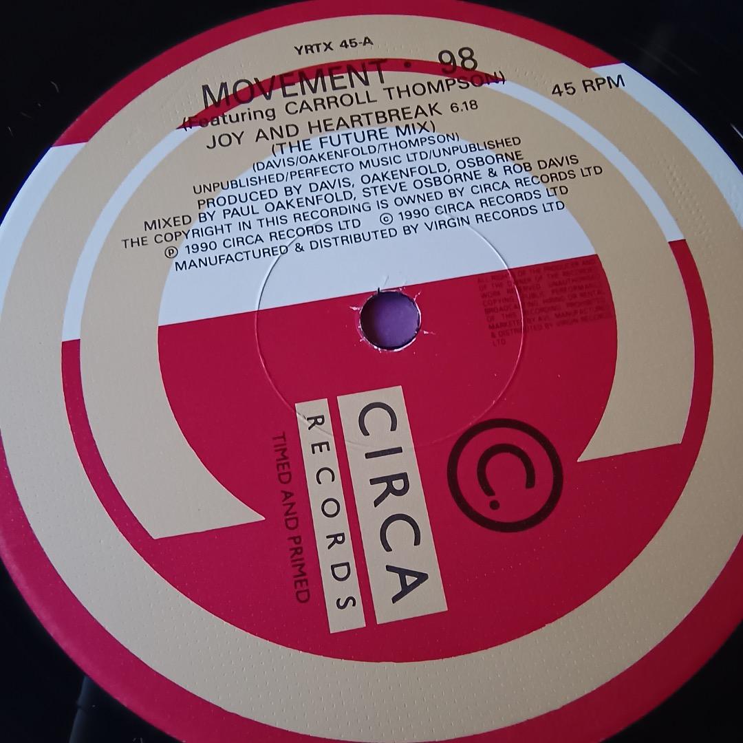 Joy and Heartbreak(12\" 2枚セット）/Movement98