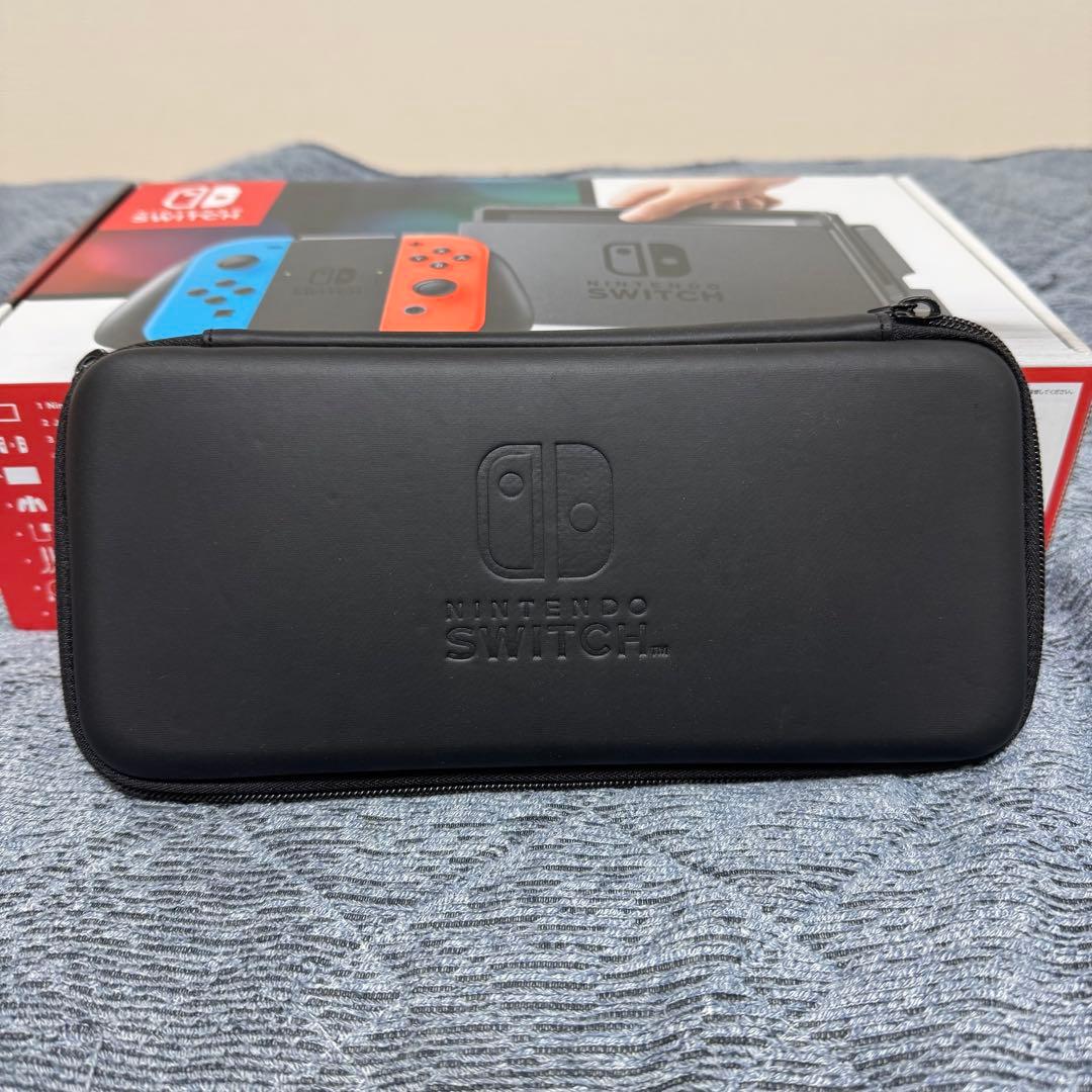 Nintendo Switch 本体 青/赤 256GB microSD付き