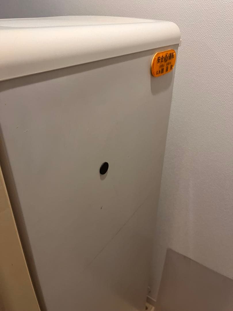 ナショナル　レトロスタイル ホワイト冷蔵庫