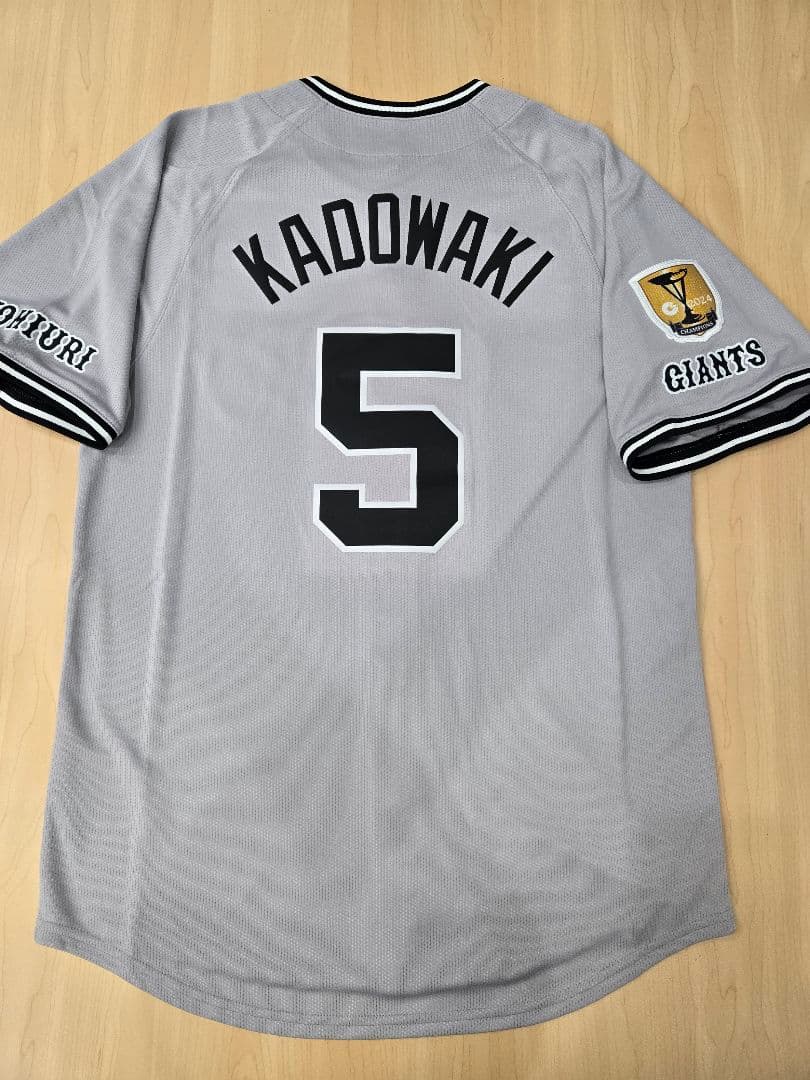 【タグ付き・未使用品】読売ジャイアンツ　門脇誠 ユニフォーム Mサイズ