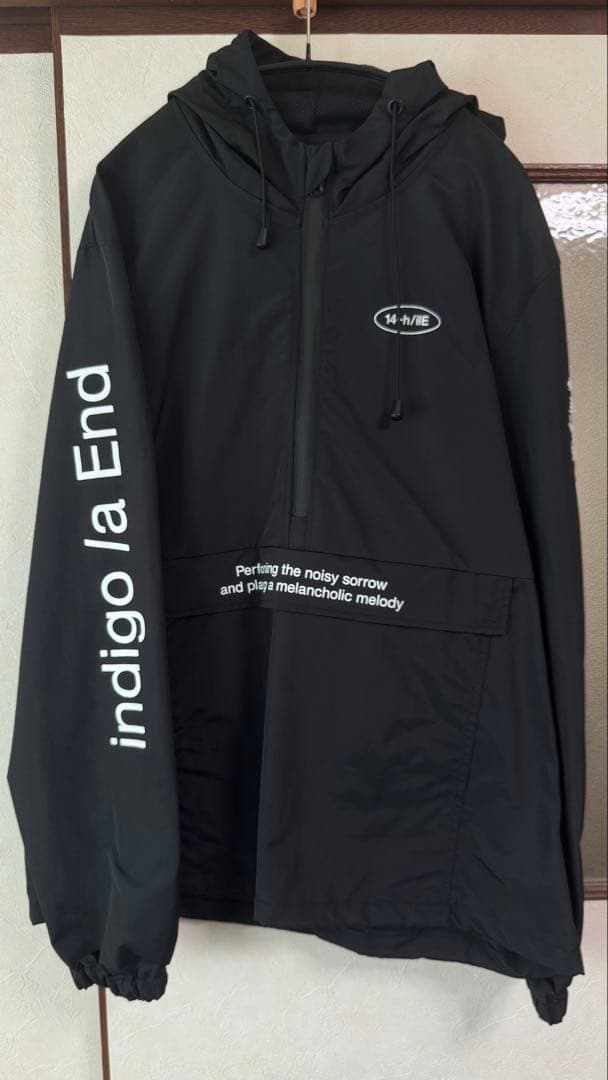 indigo la End 数量限定14周年アノラックパーカー