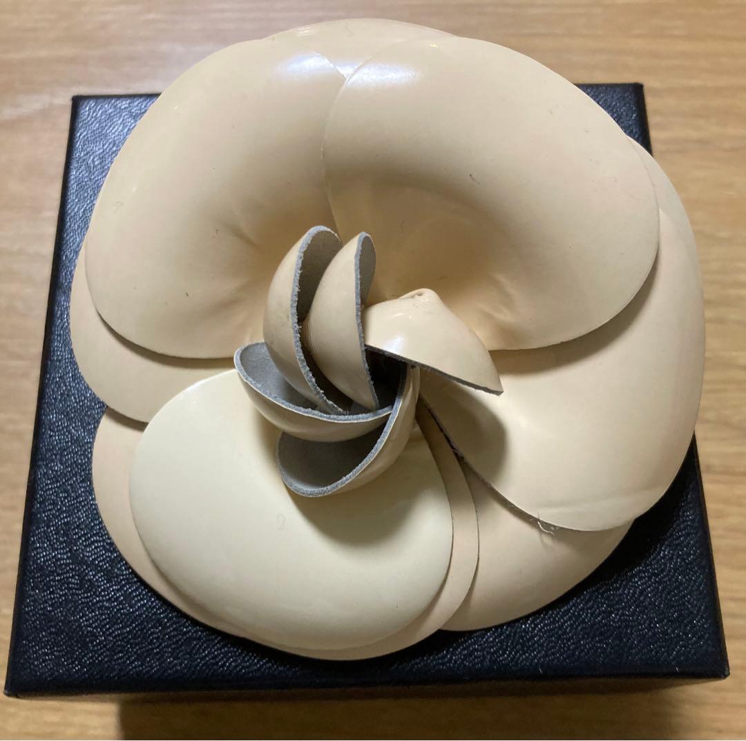 希少ヴィンテージ*正規品美品★CHANEL★カメリア コサージュ 本物未使用