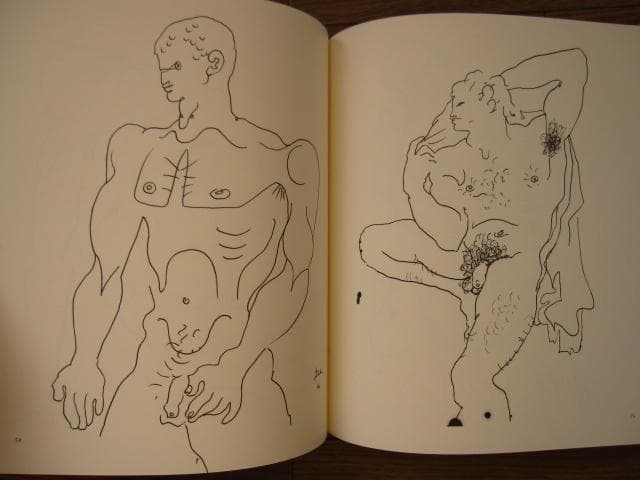 Jean Cocteau： Erotic Drawings　ジャン・コクトー
