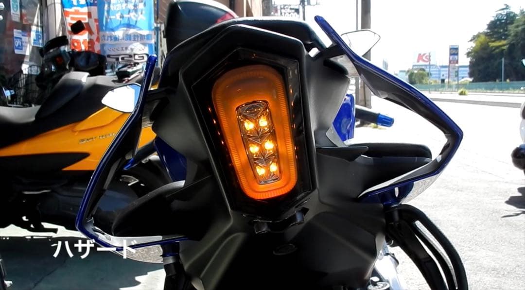 YZF-R1/R1M （‘15-）ウインカー内蔵LEDテールランプ　R6、R7