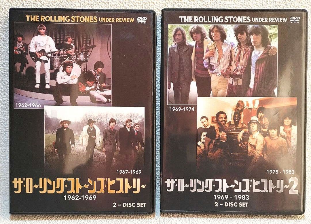 『ＲＯＬＬＩＮＧ・ＳＴＯＮＥＳ／ＵＮＤＥＲ・…』全４枚セットＤＶＤ国内盤【中古品