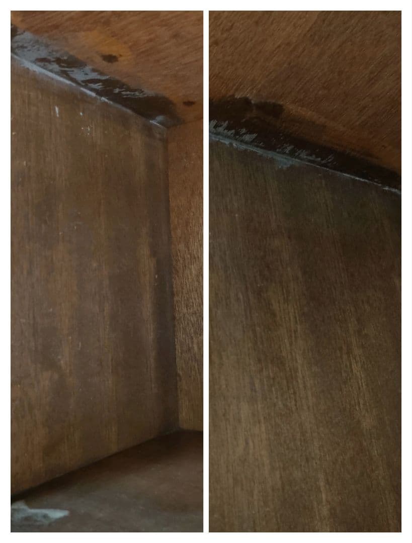 【昭和レトロ】木製 5段本棚 ブラウン