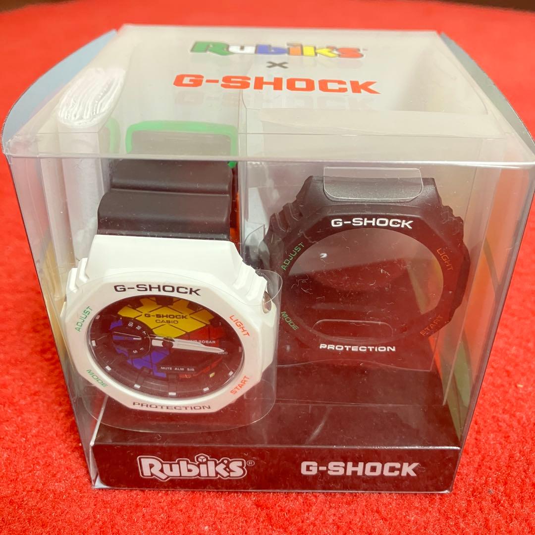 【未使用】稼働　G-SHOCK ルービックキューブ コラボ GAE-2100RC