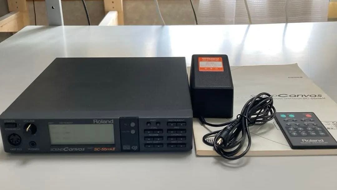 DTM・DAW Roland sc-55mk2