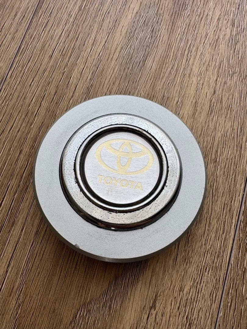 ✨昭和レトロOBA製ウッドハンドル⛽️トヨタ純正付