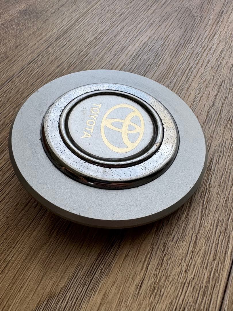 ✨昭和レトロOBA製ウッドハンドル⛽️トヨタ純正付