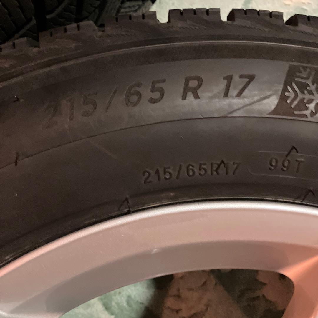 値下げしました‼️VWティグアン用極上スタッドレスタイヤホイールセット