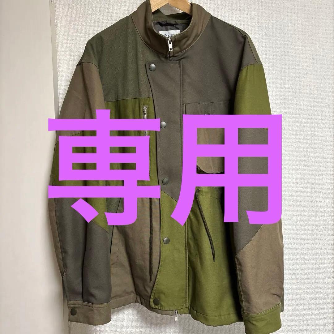 Rクオン KUON 23AW Tonal Patchwork Jacket