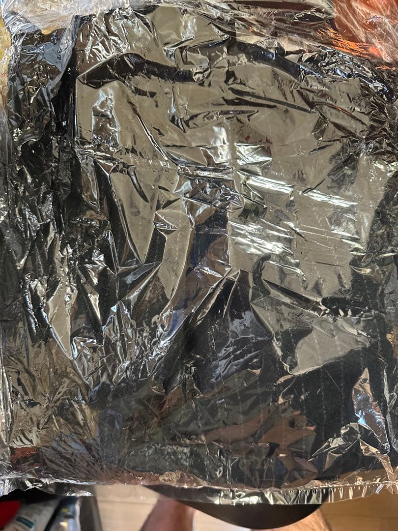 sinss フランネル ２タック ワイド ストライプ スラックス ブラック M