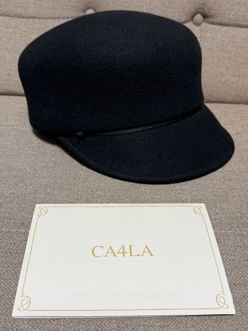 【送料込、美品】キャスケット 帽子 カシラ CA4LA