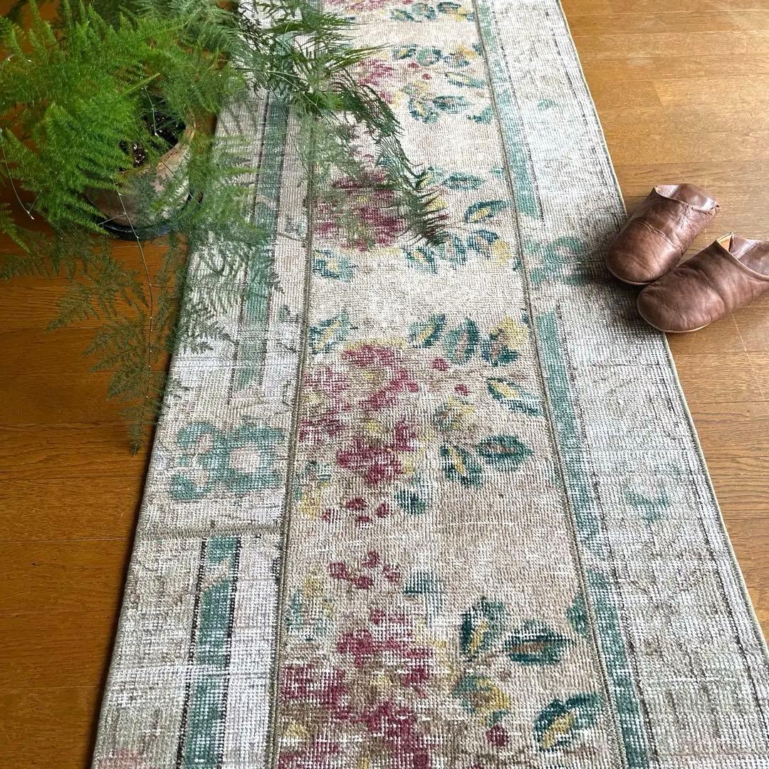 トルコヴィンテージラグNo.93 ランナーラグ