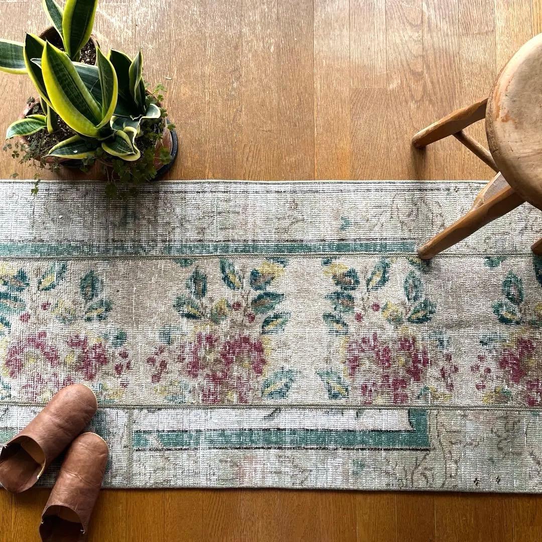 トルコヴィンテージラグNo.93 ランナーラグ