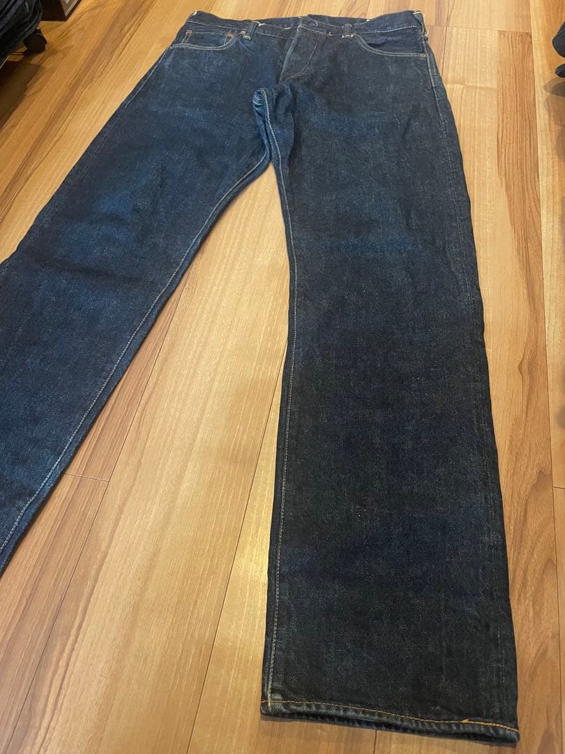 サイズ34 黄大大黒 2000 虎耳 濃紺 美品 エヴィス エビス