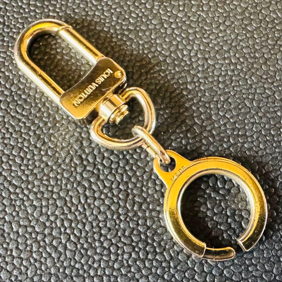 LOUIS VUITTON アノクレ キーリング キーホルダー ゴールド 美品