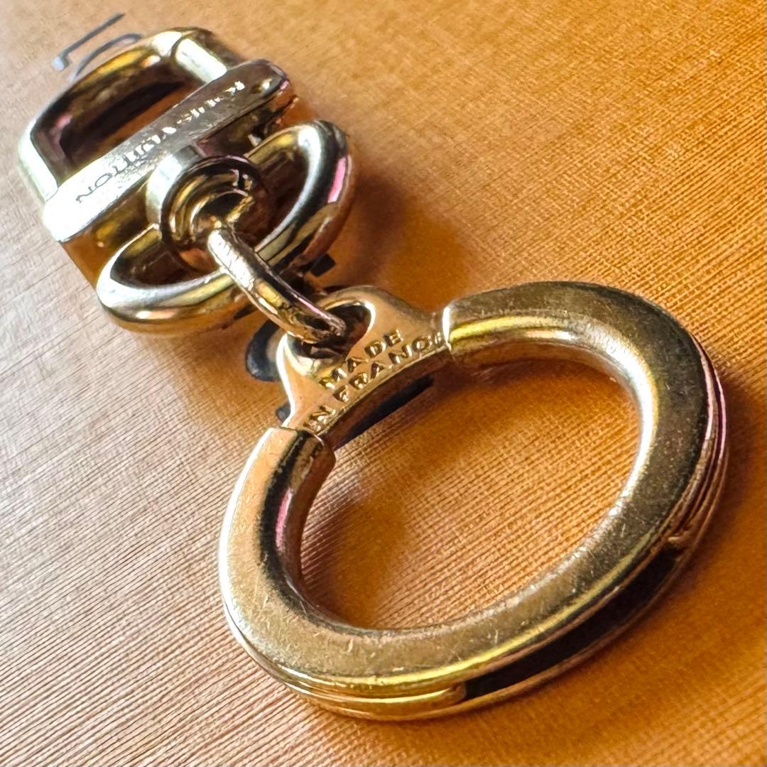LOUIS VUITTON アノクレ キーリング キーホルダー ゴールド 美品