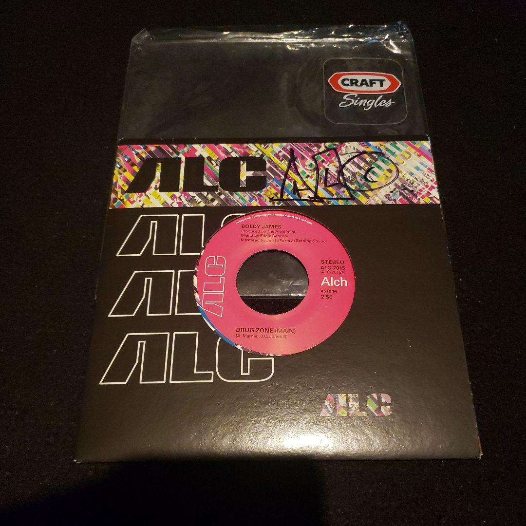 1000枚限定盤 サイン入り Alchemist Drug Zone 7inch