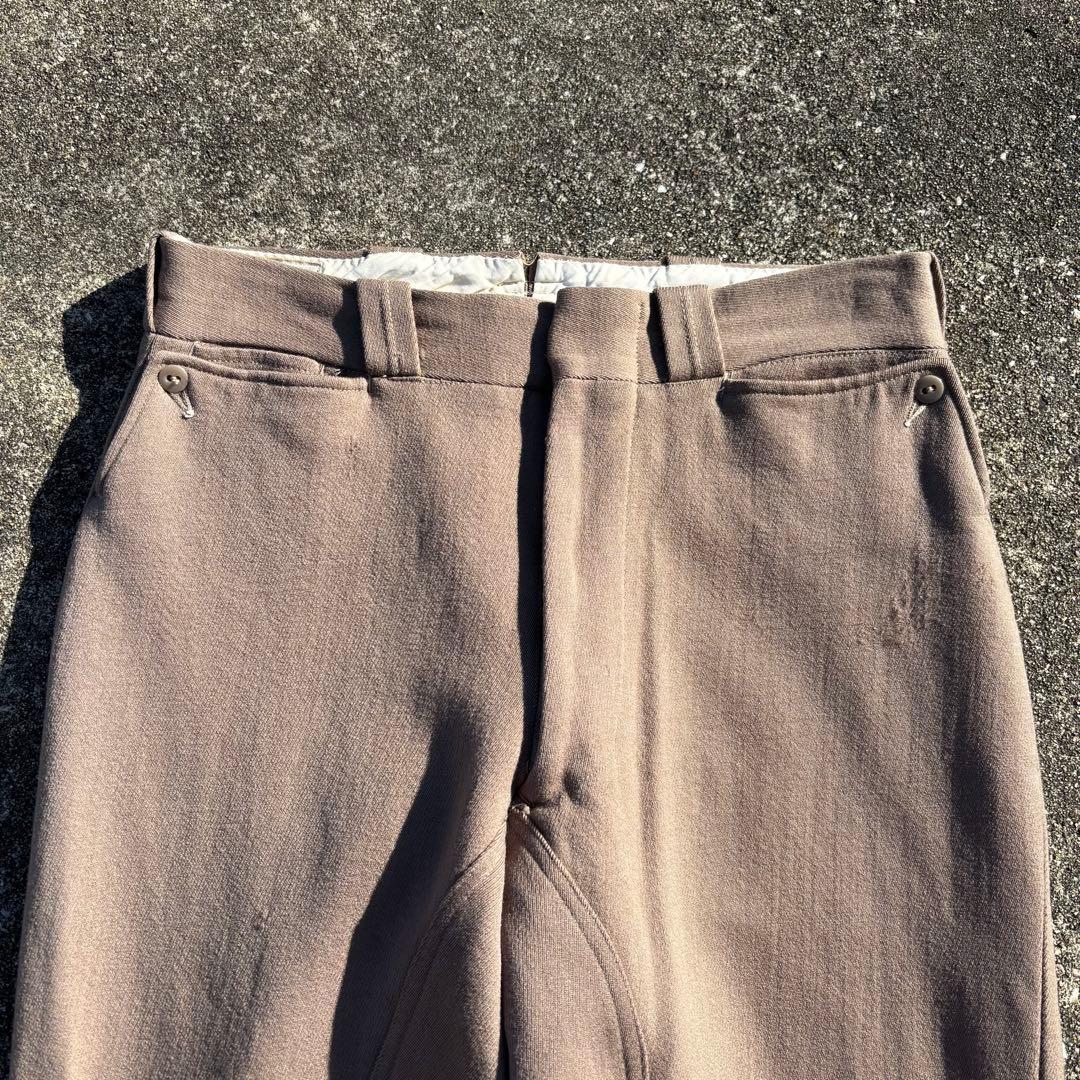 50s vintage HBARC ウールギャバ スラックス ウィップコード