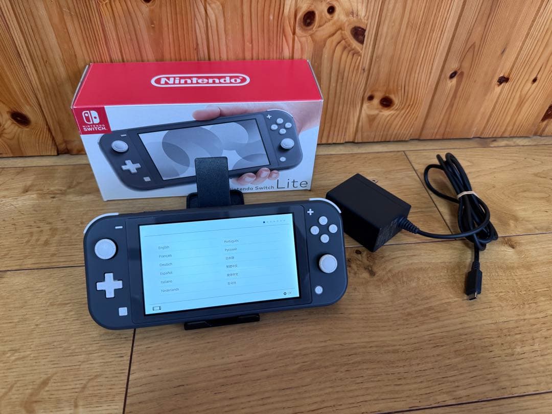 任天堂 Nintendo Switch Lite 本体 グレー美品！