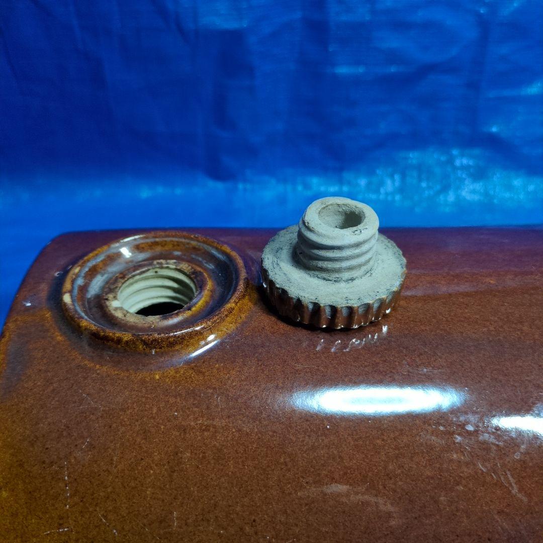 陶器製 湯たんぽ 中古品 昭和レトロ アンティーク暖か❗️