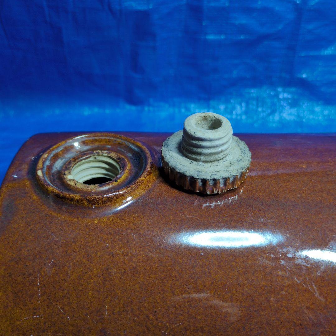 陶器製 湯たんぽ 中古品 昭和レトロ アンティーク暖か❗️