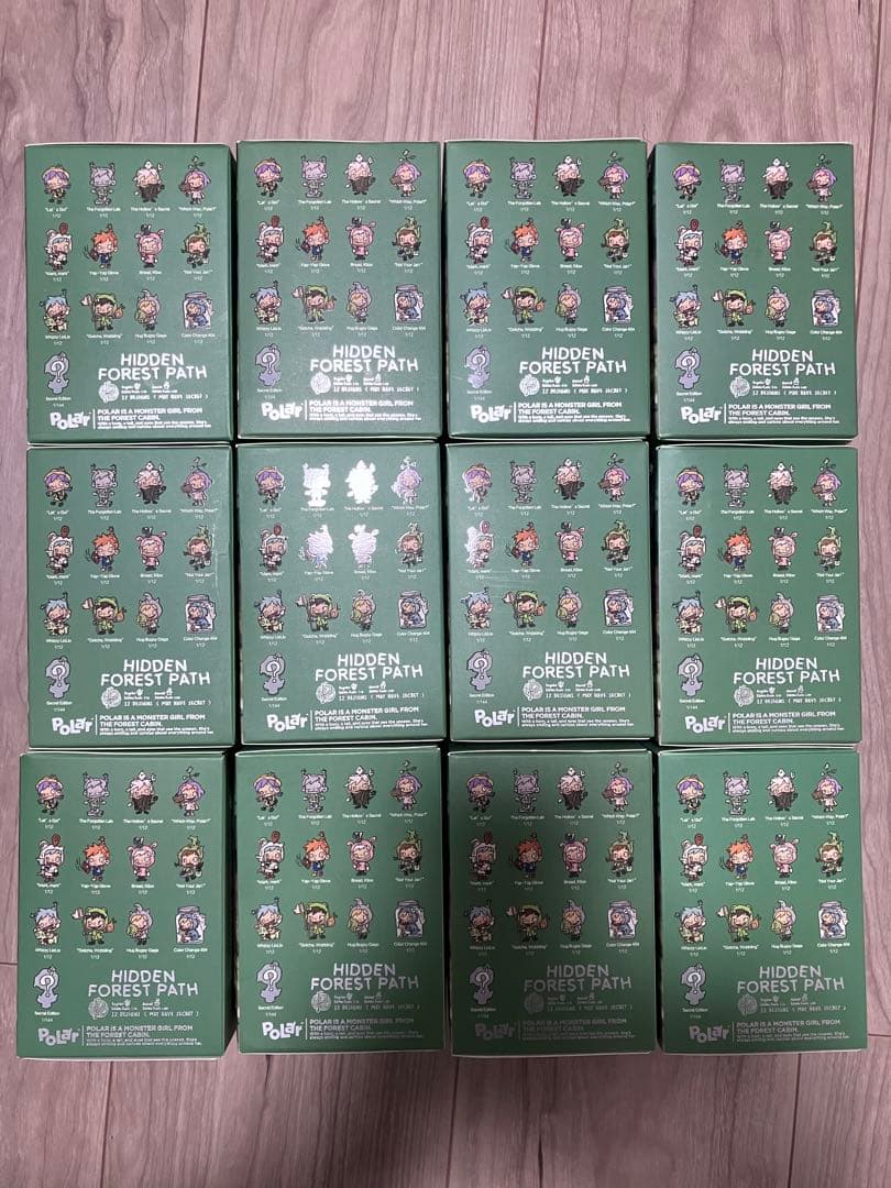 Polar HIDDEN FOREST PATH　12種　※シークレット無し
