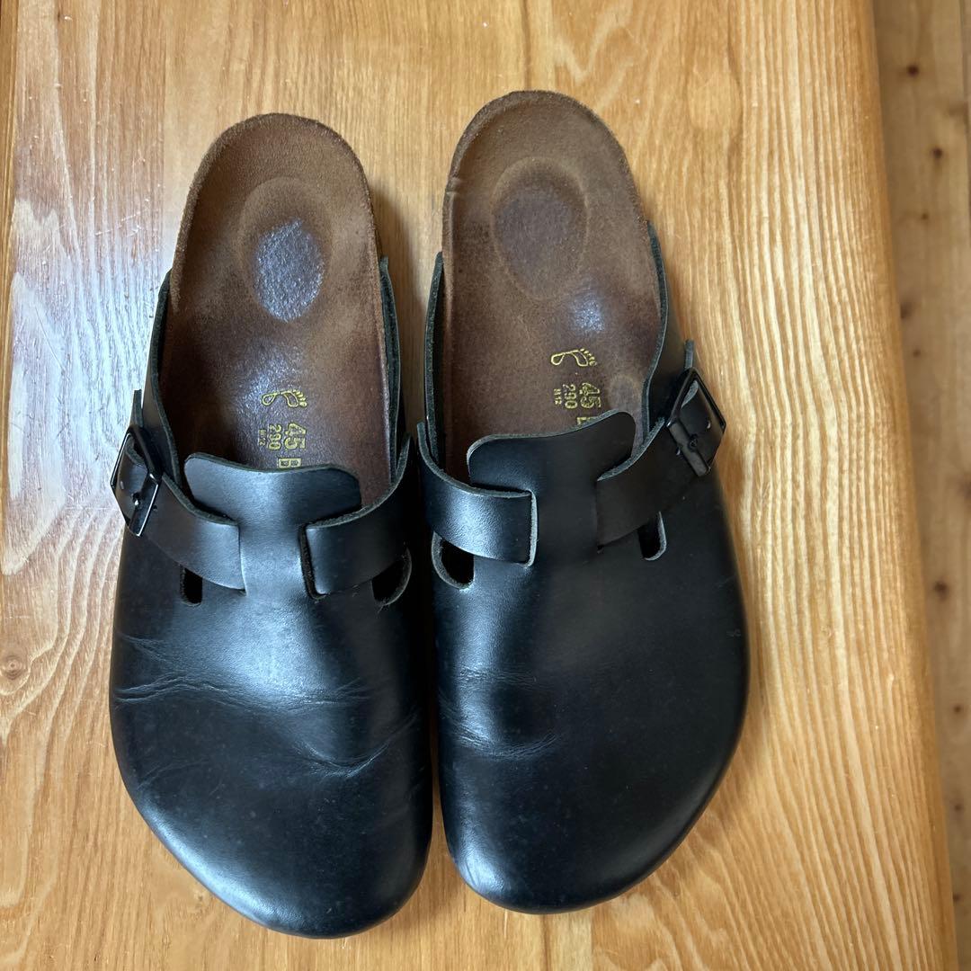 はふひ　Birkenstock ブラック サンダル　大きいサイズ