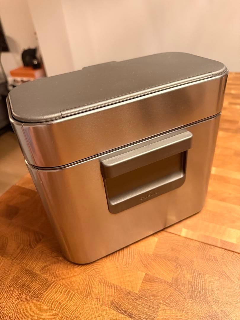 simplehuman 声+センサー式レクタンギュラーゴミ箱58L +コンポスト