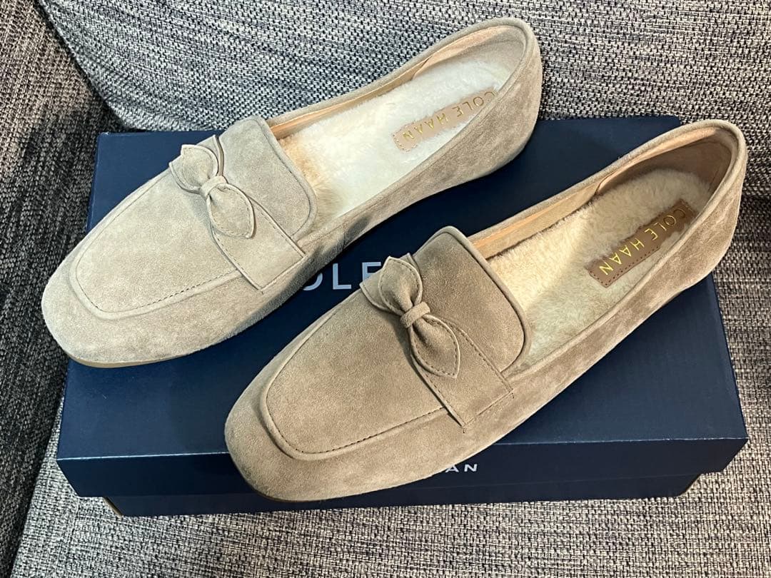 最終値下げ！⭐️新品未使用◆定価35,200円◆コールハーン◆スエードローファー