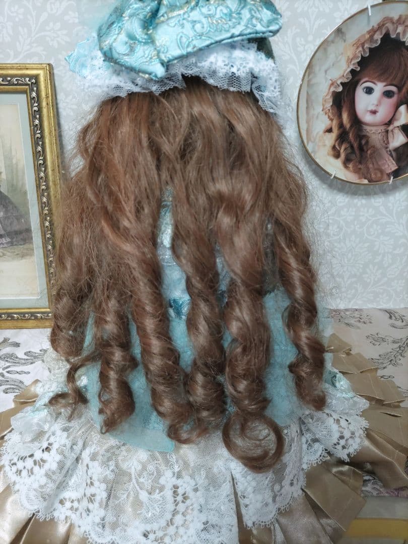 ブリュのお嬢様58センチ☆リプロ☆Vernon Seeley☆ビスクドール