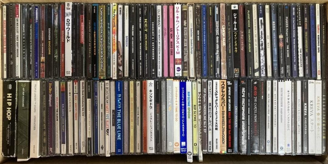 ヒップホップ・ラップ 日本語ラップ CD 約100枚セット [TB135]